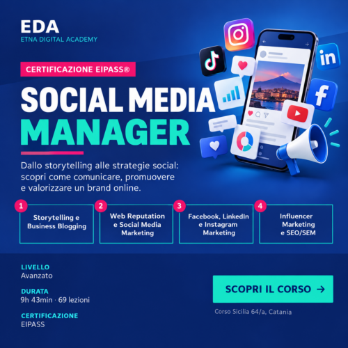 Corso Social Media Manager EIPASS