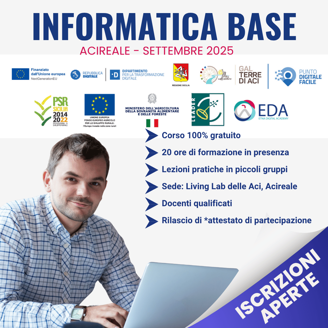 corso informatica base