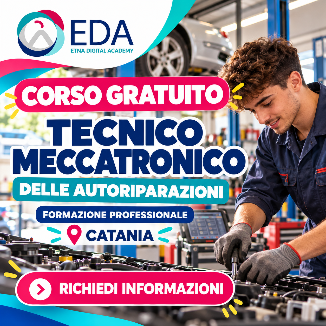 Corso Catania Tecnico Meccatronico